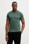 EA7 Emporio Armani t-shirt bawełniany męski kolor zielony z nadrukiem PJVPZ.8NPT25