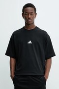 adidas t-shirt bawełniany Future Icons męski kolor czarny z nadrukiem JC5338