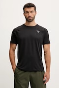 Тениска за трениране Puma в черно с принт 526600