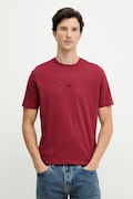 Armani Exchange t-shirt bawełniany męski kolor bordowy z nadrukiem XM001442 AF10358