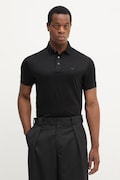 Emporio Armani polo męski kolor czarny gładki 8N1F96 1JUVZ