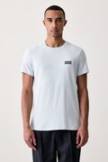 American Vintage T-shirt męski bawełniany niebieski MYKO02C