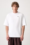 Puma T-shirt basic męski bawełniany Wardrobe Essential biały 629645