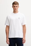 Hummel t-shirt bawełniany męski kolor biały z nadrukiem 229841