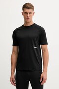 Hummel t-shirt treningowy męski kolor czarny z nadrukiem 229885