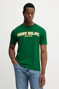 Gant t-shirt bawełniany męski kolor zielony z nadrukiem 2003345