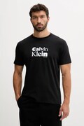Calvin Klein t-shirt bawełniany męski kolor czarny z nadrukiem LV04RD820G