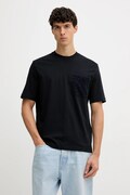 Armani Exchange t-shirt bawełniany męski kolor granatowy z nadrukiem XM001459 AF10362