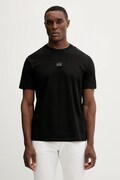Armani Exchange t-shirt bawełniany męski kolor czarny z aplikacją XM001479 AF10364