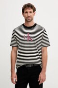 Bavlnené tričko Calvin Klein Jeans pánske, čierna farba, vzorované, LV04RD204G
