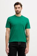 Calvin Klein Jeans t-shirt bawełniany męski kolor zielony gładki LV04RD254G