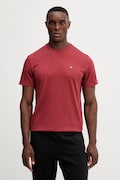 Calvin Klein Jeans t-shirt bawełniany męski kolor czerwony gładki LV04RD254G