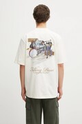 Filling Pieces cotton t-shirt Band beige color with a print 422520500238