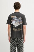 Filling Pieces cotton t-shirt Band gray color with a print 422520500238