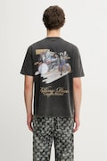 Filling Pieces t-shirt bawełniany Band męski kolor szary z nadrukiem 422520500238