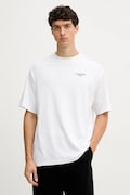 Calvin Klein Jeans t-shirt bawełniany męski kolor biały z nadrukiem LV04RD825G