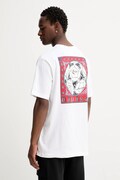 adidas Originals t-shirt bawełniany Graphic męski kolor biały z nadrukiem JX3094