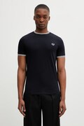 Fred Perry kratka majica moška bombažna modra M1588V