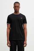 Fred Perry футболка чоловіча бавовняна чорна M1588V