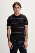 Fred Perry t-shirt bawełniany męski kolor granatowy wzorzysty M1734