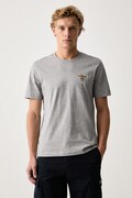 Aeronautica Militare tričko pánské bavlněné šedé TS1580UJ00372