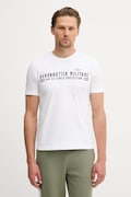 Aeronautica Militare футболка basic чоловіча бавовняна біла TS1942UJ00538