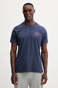 LA Sportiva tricou din bumbac Circle Logo culoarea bleumarin, cu imprimeu, ZACT189