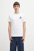 Lacoste t-shirt męski kolor biały z nadrukiem TH1044