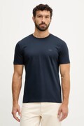 Liu Jo t-shirt bawełniany męski kolor granatowy gładki QXX077.J4799