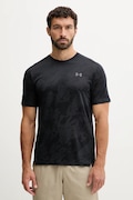 Under Armour t-shirt treningowy męski kolor czarny wzorzysty 1390047
