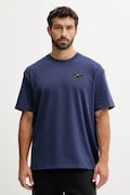 Under Armour t-shirt męski kolor granatowy gładki 6005668