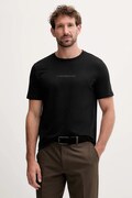 Lindbergh t-shirt bawełniany męski kolor czarny z nadrukiem 30.400200B