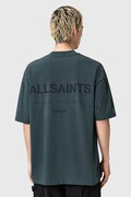 AllSaints t-shirt bawełniany FUTURE męski kolor szary z nadrukiem M006PD