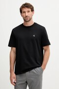 Calvin Klein Jeans t-shirt bawełniany męski kolor czarny gładki LV04RC275G