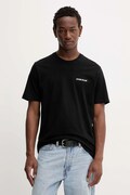 Βαμβακερό μπλουζάκι Guess Jeans ανδρικό, χρώμα: μαύρο, M5BI78 K8FQ4