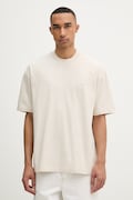 AllSaints t-shirt męski bawełniany XANDER beżowy M030JC