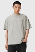 AllSaints t-shirt bawełniany XANDER męski kolor szary gładki M030JC