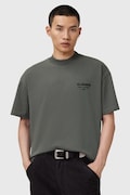AllSaints t-shirt bawełniany XANDER męski kolor zielony M030JC