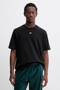 adidas Originals pamut póló Face GFX fekete, sima, JX7759