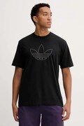 adidas Originals t-shirt bawełniany Studded męski kolor czarny z aplikacją JY2806