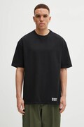Wacko Maria t-shirt bawełniany męski kolor czarny gładki 25FW-WMT-WT03
