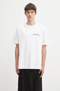 Wacko Maria t-shirt bawełniany męski kolor biały wzorzysty 25FW-WMT-WT08