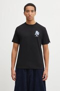 AAPE t-shirt in cotone Basic uomo colore nero AAPTEM1732XXP