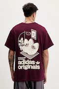 adidas Originals t-shirt bawełniany Sofa męski kolor bordowy z nadrukiem KY2929