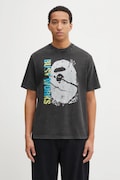 A Bathing Ape t-shirt bawełniany Garment Dye męski kolor czarny wzorzysty 1L30109350