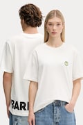 Barrow t-shirt bawełniany kolor beżowy z nadrukiem F5BWUATH059