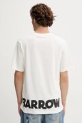 Barrow t-shirt bawełniany kolor beżowy z nadrukiem F5BWUATH059