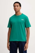 Barrow t-shirt bawełniany kolor zielony z nadrukiem F5BWUATH070