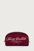 Juicy Couture kosmetyczka damska welurowa TAYLOR bordowa BEJ2699G5WPO