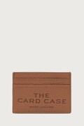 MARC JACOBS θήκη για κάρτες γυναικεία δερμάτινη THE CARD CASE καφέ 2P4SMP045S02